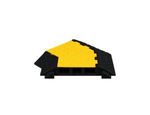 Narożnik prawy 45 Najazd kablowy narożny 3 kanały ochronny gumowy z otwieraną pokrywą (do 9 ton na oś) /50cm/ NEKU