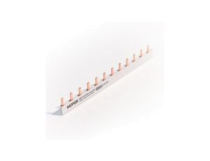 Szyna łączeniowa sztyftowa QuickBar, 1-polowa, przekrój 10mm, typ E, długość 12 modułów MEP11210A00