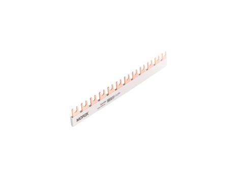 Szyna łączeniowa widełkowa QuickBar, 3-polowa, przekrój 16mm, typ E, długość 6 modułów MEF30616A00