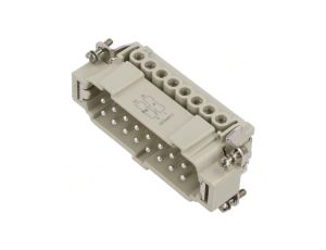 Złącze: HDC wkładka stykowa męskie CNE PIN: 16 16A 600V 16+PE CNEM 16 TN
