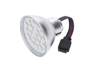 Żarówka LED MR16 PR 3W RGB SMD5050 12V Z PRZEWODEM PR3-MR16-SMD5050-RGB
