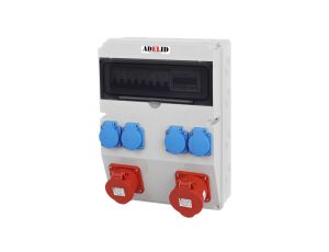 ROZDZIELNICA BUDOWLANA LICZNIK ELEKTRYCZNA 2X 16 5P 4X 230V RSP024CL022