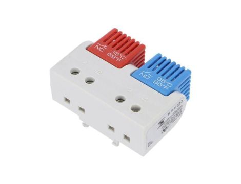 Czujnik termostat NC + NO 5A 250VAC zaciski śrubowe -40...80C 01163.0-02
