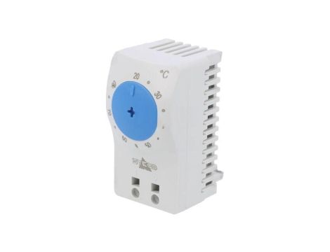 Czujnik termostat NO 3A 250VAC zaciski sprężynowe 60x33x41mm 11101.0-02