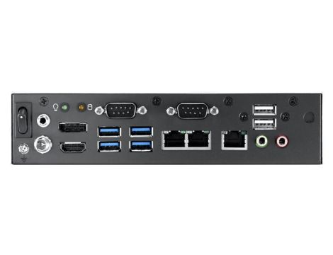 Komputer 1U z serii EPC-T4286 STD, z 8xUSB, bez CPU, ADP, RAM, SSD EPC-T4286SA-EUY2E