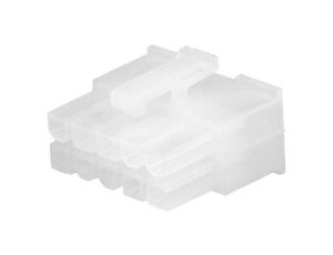 Złącze przewód-przewód/płytka, wtyk, żeńskie, PIN: 10, 600V, 4,2mm 39-01-2100
