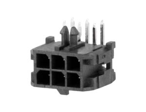 Złącze przewód-płytka, gniazdo, męskie, PIN: 6, Micro-Fit 3.0 43045-0600
