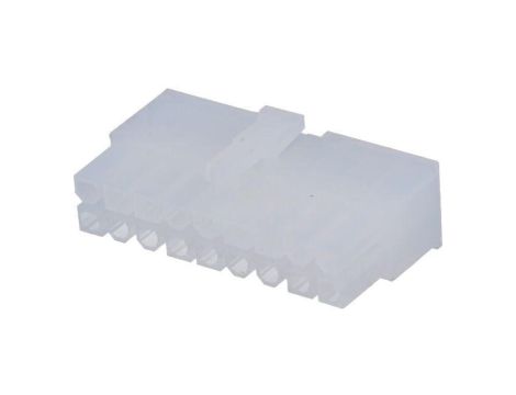 Złącze przewód-przewód/płytka, wtyk, żeńskie, PIN: 18, 600V, 4,2mm 39-01-2180