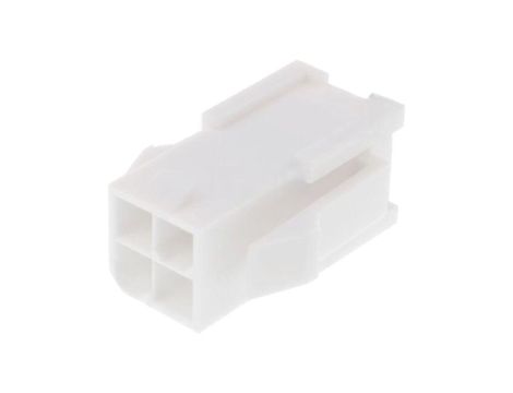 Złącze przewód-przewód, wtyk, męskie, PIN: 4, Mini-Fit Jr, 4,2mm 39-01-2046
