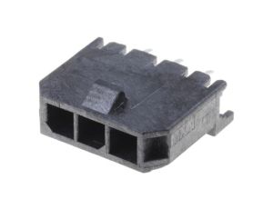 Złącze przewód-płytka, gniazdo, męskie, PIN: 3, Micro-Fit 3.0 43650-0315