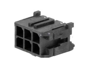 Złącze przewód-płytka, gniazdo, męskie, PIN: 6, Micro-Fit 3.0 43045-0612
