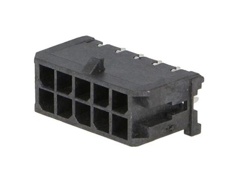 Złącze przewód-płytka, gniazdo, męskie, PIN: 10, Micro-Fit 3.0 43045-1012