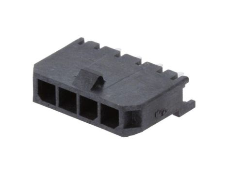 Złącze przewód-płytka, gniazdo, męskie, PIN: 4, Micro-Fit 3.0 43650-0415