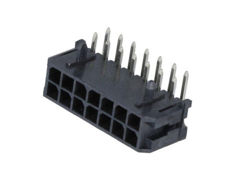 Złącze przewód-płytka, gniazdo, męskie, PIN: 14, Micro-Fit 3.0 43045-1400