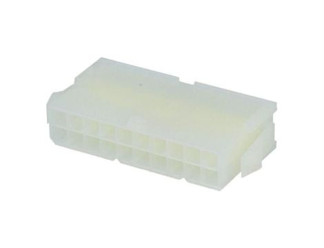 Złącze przewód-przewód, wtyk, męskie, PIN: 20, Mini-Fit Jr, 4,2mm 39-01-2201