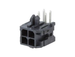 Złącze przewód-płytka, gniazdo, męskie, PIN: 4, Micro-Fit 3.0 43045-0401
