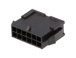 Złącze przewód-przewód, wtyk, męskie, PIN: 12, Micro-Fit 3.0, 3mm 43020-1200