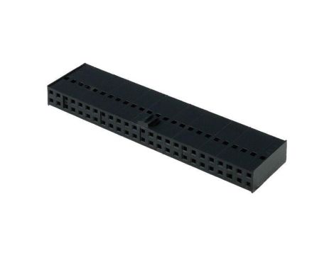 Złącze kołkowe, wtyk, żeńskie, PIN: 50, proste, na przewód, 2,54mm 90142-0050
