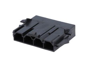 Złącze przewód-przewód/płytka, wtyk, męskie, PIN: 4, Mini-Fit Sr. 42818-0412