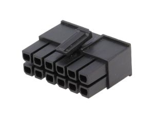 Złącze przewód-przewód/płytka, wtyk, żeńskie, PIN: 12, Mega-Fit 171692-0112