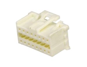 Złącze przewód-płytka, wtyk, żeńskie, PIN: 16, MicroClasp, proste 51353-1600