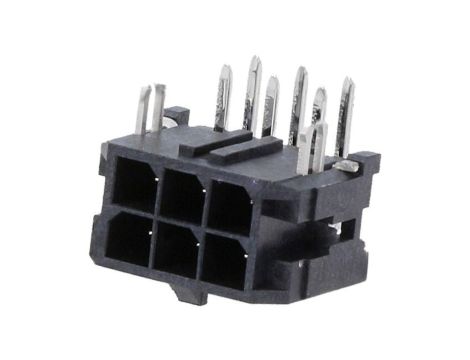 Złącze przewód-płytka, gniazdo, męskie, PIN: 6, Micro-Fit 3.0, 3mm 43045-0621