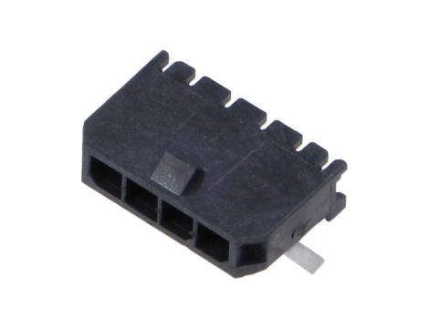Złącze przewód-płytka, gniazdo, męskie, PIN: 4, Micro-Fit 3.0, 3mm 43650-0413