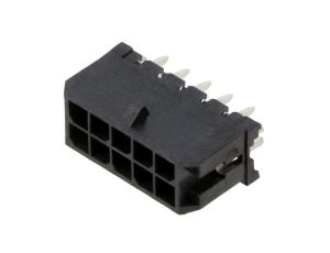 Złącze przewód-płytka, gniazdo, męskie, PIN: 10, Micro-Fit 3.0 43045-1024