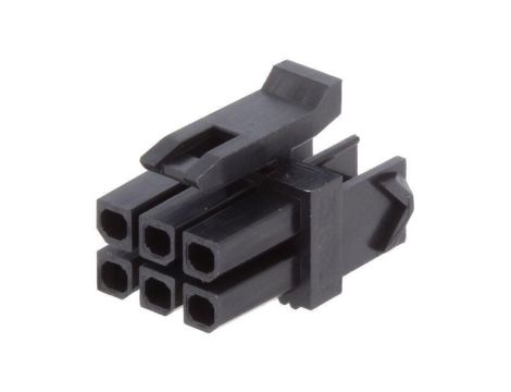 Złącze przewód-płytka, wtyk, żeńskie, PIN: 6, Micro-Fit TPA, 3mm 172952-0601