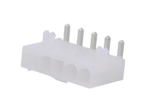 Złącze przewód-płytka, gniazdo, męskie, PIN: 5, Mini-Fit Jr, 13A 39-30-3055