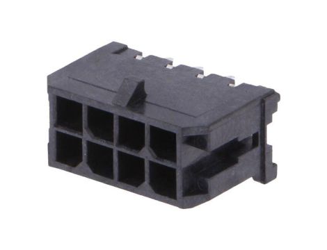 Złącze przewód-płytka, gniazdo, męskie, PIN: 8, Micro-Fit 3.0 43045-0814
