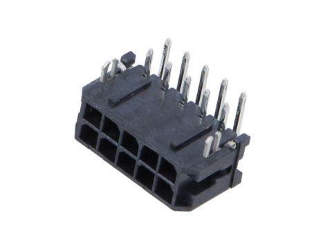 Złącze przewód-płytka, gniazdo, męskie, PIN: 10, Micro-Fit 3.0 43045-1021