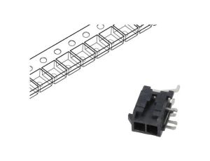 Złącze przewód-płytka, gniazdo, męskie, PIN: 2, Micro-Fit 3.0 43045-0206