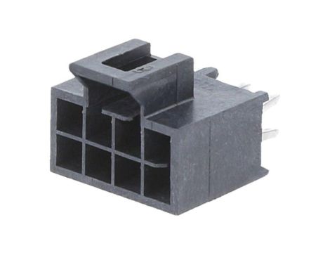Złącze przewód-płytka, gniazdo, męskie, PIN: 8, Nano-Fit, proste 105310-1108