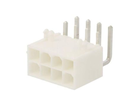 Złącze przewód-płytka, gniazdo, męskie, PIN: 8, Mini-Fit Jr, 13A 39-30-0080