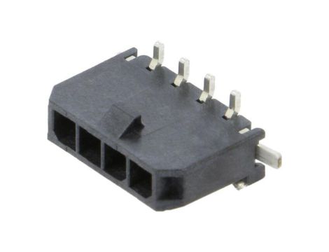 Złącze przewód-płytka, gniazdo, męskie, PIN: 4, Micro-Fit 3.0, 3mm 43650-0424