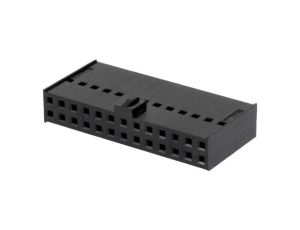 Złącze przewód-płytka, wtyk, żeńskie, PIN: 26, C-Grid III, proste 90142-0026