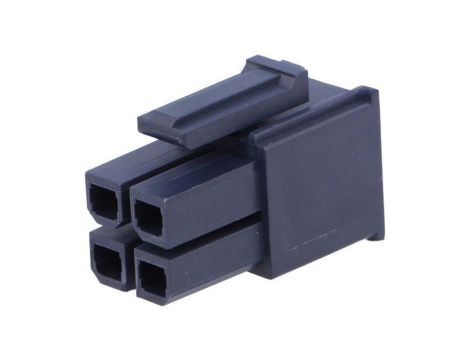 Złącze przewód-przewód/płytka, wtyk, żeńskie, PIN: 4, Mega-Fit 170001-0104