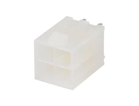 Złącze przewód-płytka, gniazdo, męskie, PIN: 4, Mini-Fit Jr, 9A 39-29-0043