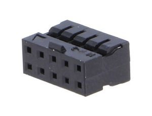 Złącze przewód-przewód/płytka, wtyk, żeńskie, PIN: 10, Milli-Grid 51110-1060