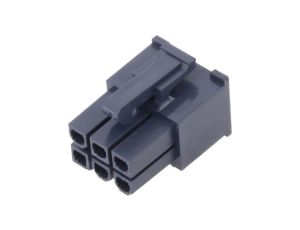 Złącze przewód-przewód/płytka, wtyk, żeńskie, PIN: 6, 600V, 4,2mm 46992-0610