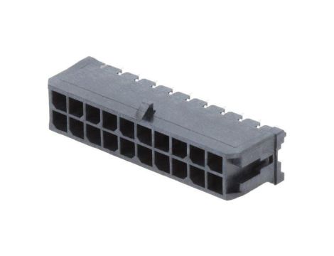 Złącze przewód-płytka, gniazdo, męskie, PIN: 20, Micro-Fit 3.0 43045-2012