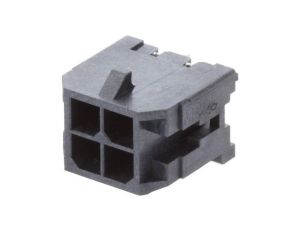 Złącze przewód-płytka, gniazdo, męskie, PIN: 4, Micro-Fit 3.0 43045-0413
