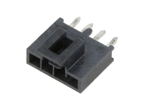 Złącze przewód-płytka, gniazdo, męskie, PIN: 4, Nano-Fit, proste 105309-1204
