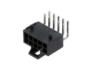 Złącze przewód-płytka, gniazdo, męskie, PIN: 10, Nano-Fit, kątowe 105314-1210