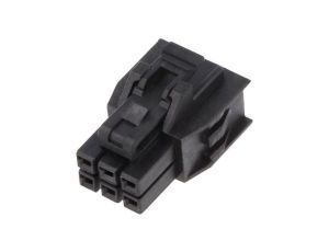 Złącze przewód-płytka, wtyk, żeńskie, PIN: 6, Nano-Fit, UL94V-0 105308-1206