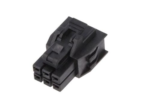 Złącze przewód-płytka, wtyk, żeńskie, PIN: 6, Nano-Fit, UL94V-0 105308-1206