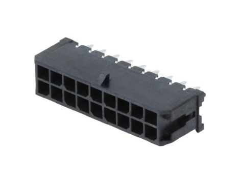 Złącze przewód-płytka, gniazdo, męskie, PIN: 18, Micro-Fit 3.0 43045-1812