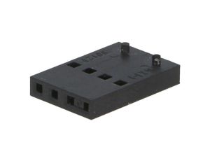 Złącze przewód-płytka, wtyk, żeńskie, PIN: 4, C-Grid III, proste 90123-0104