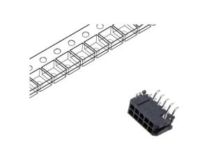 Złącze przewód-płytka, gniazdo, męskie, PIN: 10, Micro-Fit 3.0 43045-1006